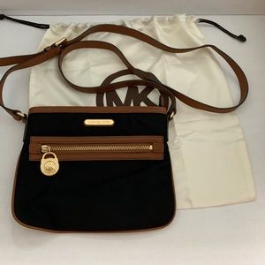Michael Kors Black Nylon Crossbody NWOT